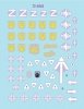 Star Decals 72-A1163 War in Ukraine 20 Ukrainian BMP-1 and BMP-3 in 2022-24 1/72